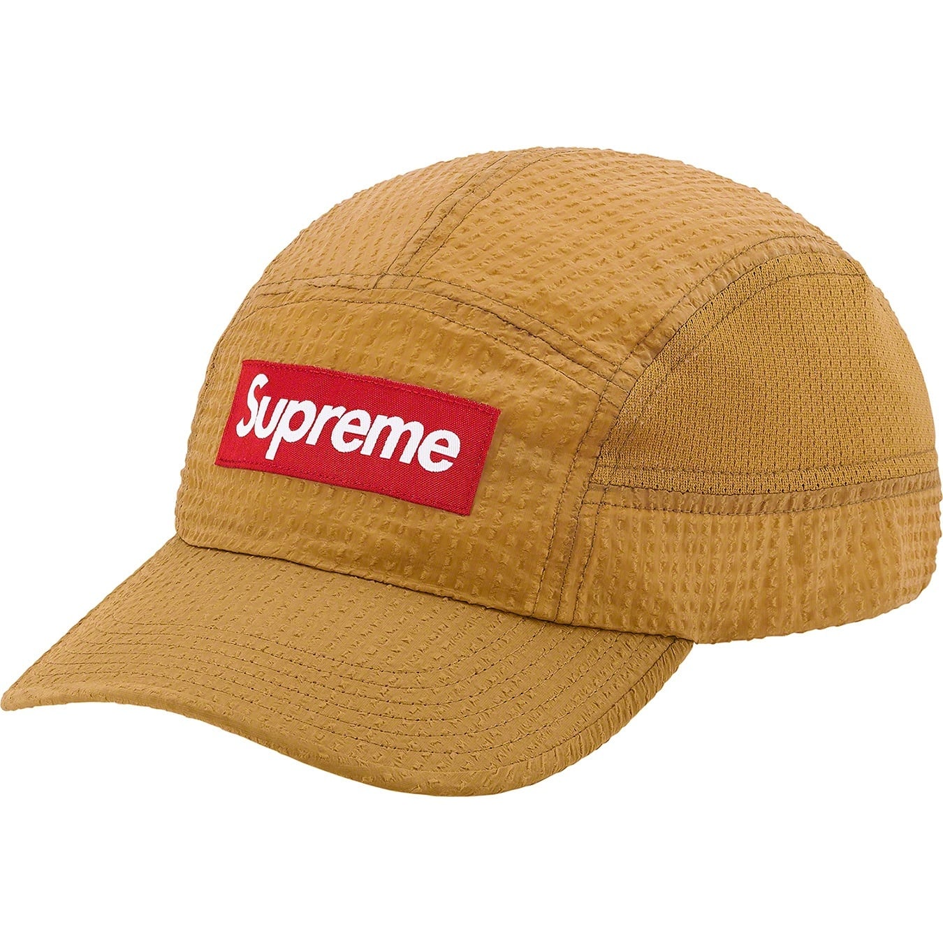 Mesh Seersucker Camp Cap view 2